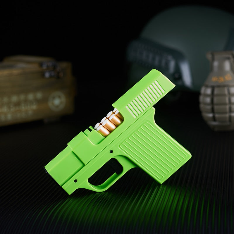 Pistol Lighter Cigarette Box