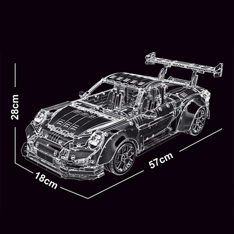 DIY Porsche Scale Car with Engine