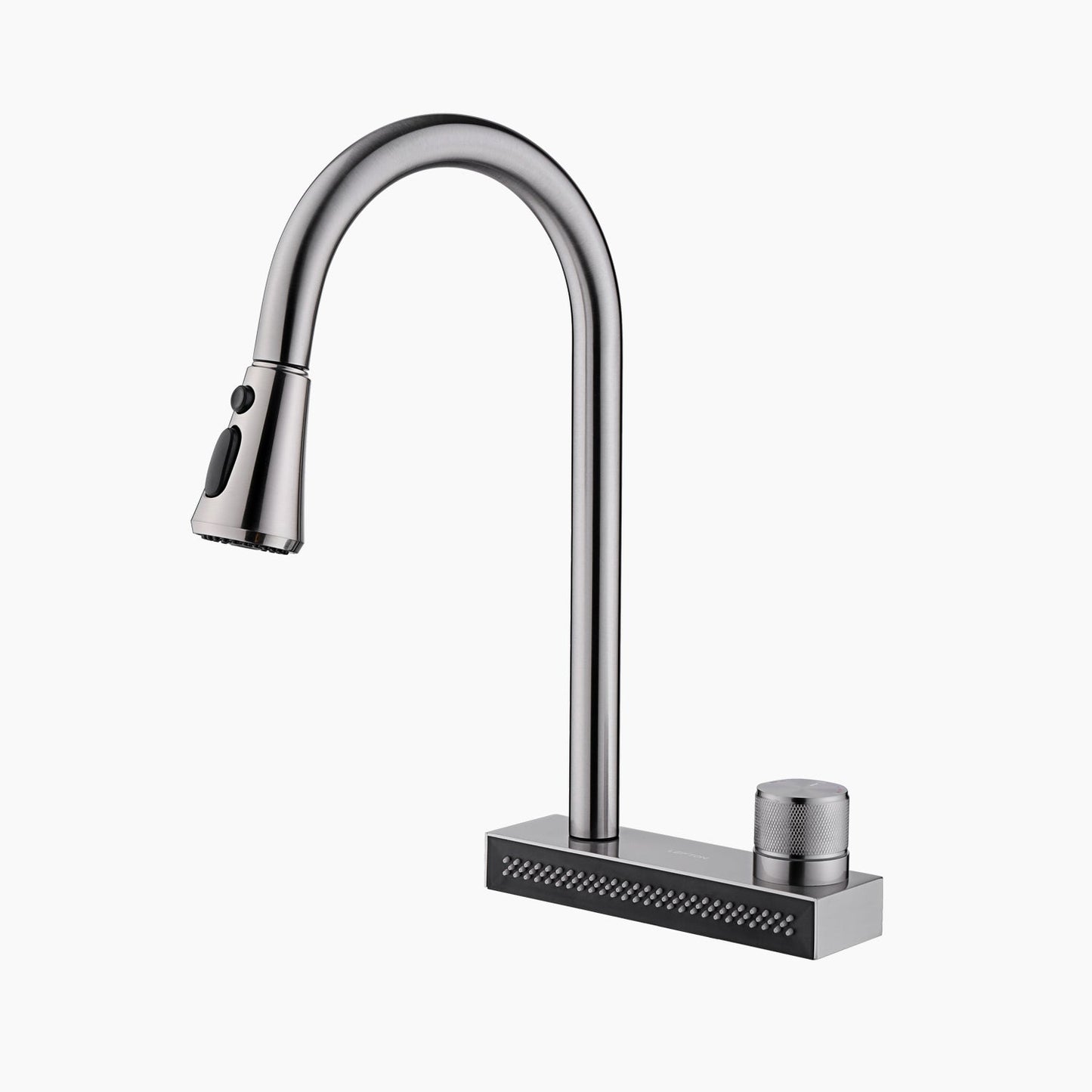 Grifo de cocina bifuncional abatible y en cascada