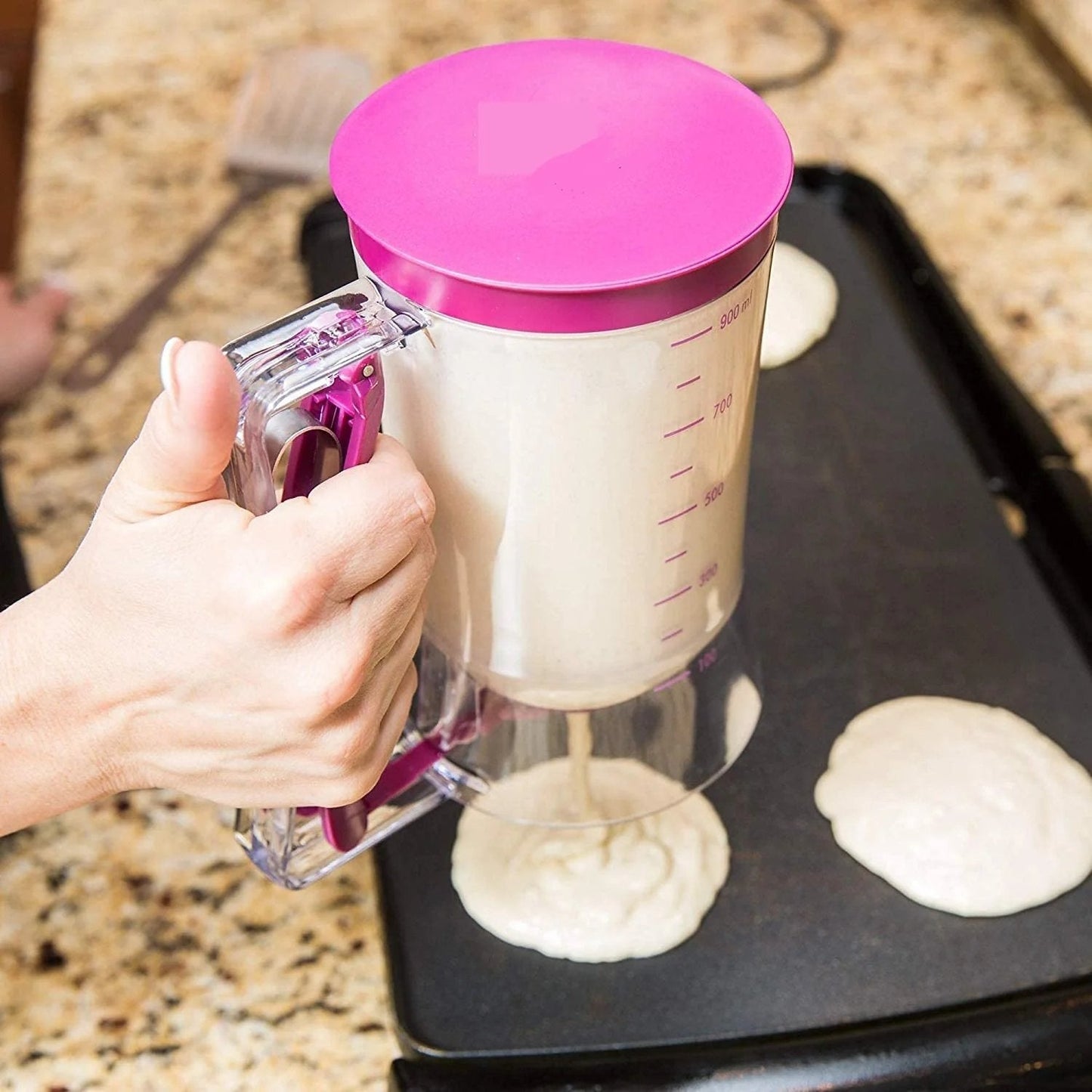🧁Dispensador de masa para cupcakes/tortitas