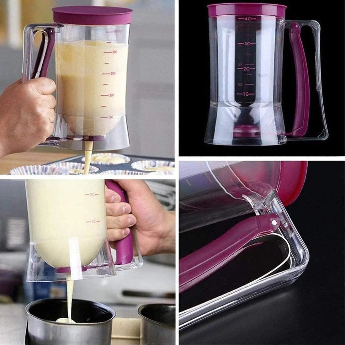🧁Dispensador de masa para cupcakes/tortitas