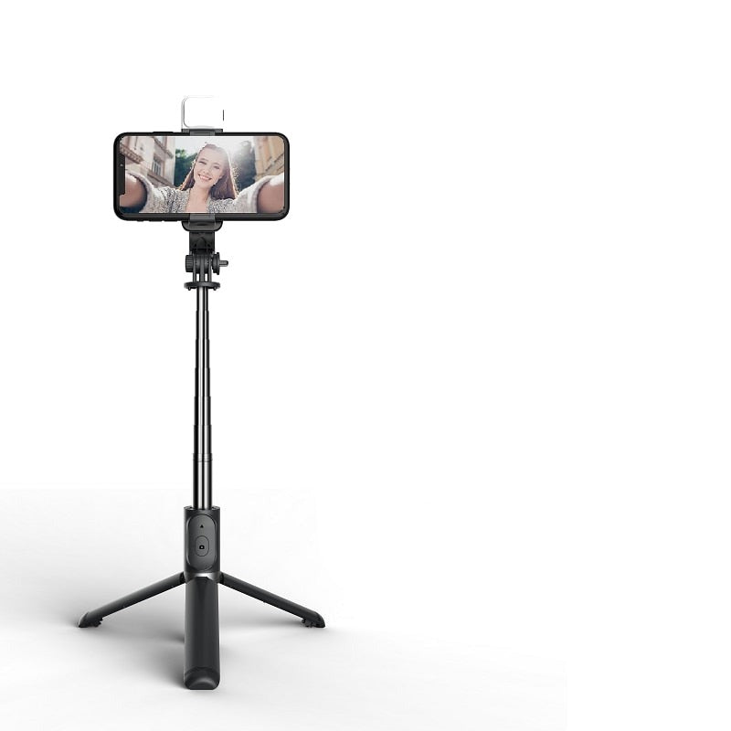 Mini trípode plegable inalámbrico compatible con Bluetooth