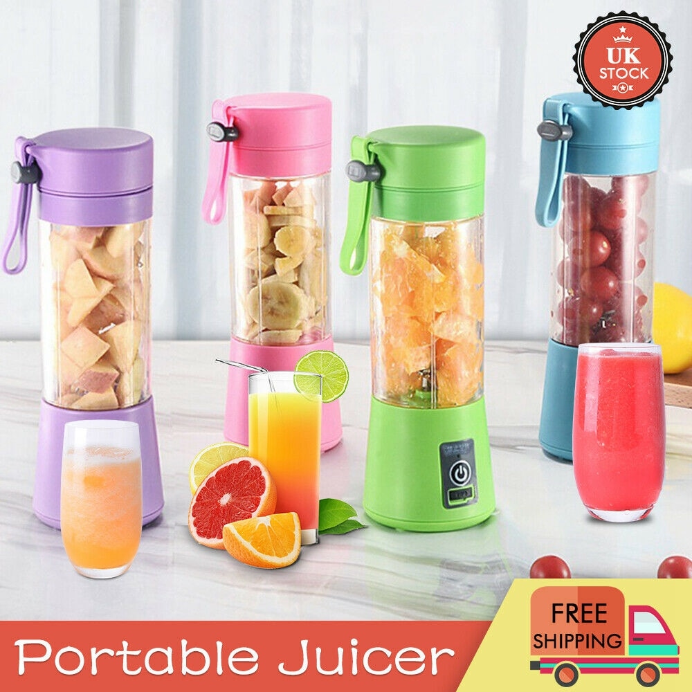 Portable Electric USB Juice Maker with 6 blades