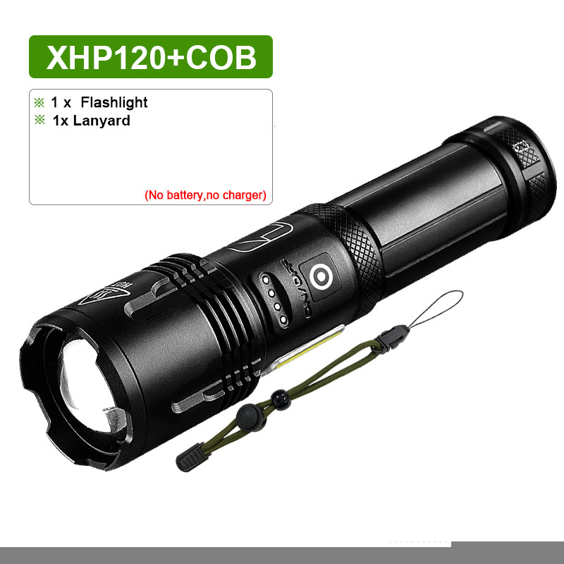 Super Bright LED Flashlight USB