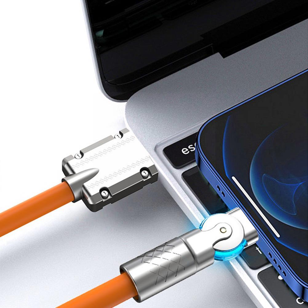 180° Rotating Super Fast Charging Cable