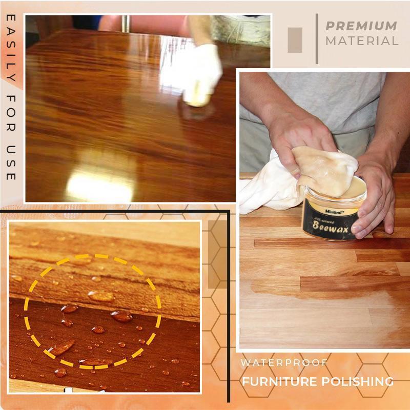 Cera de abejas para madera