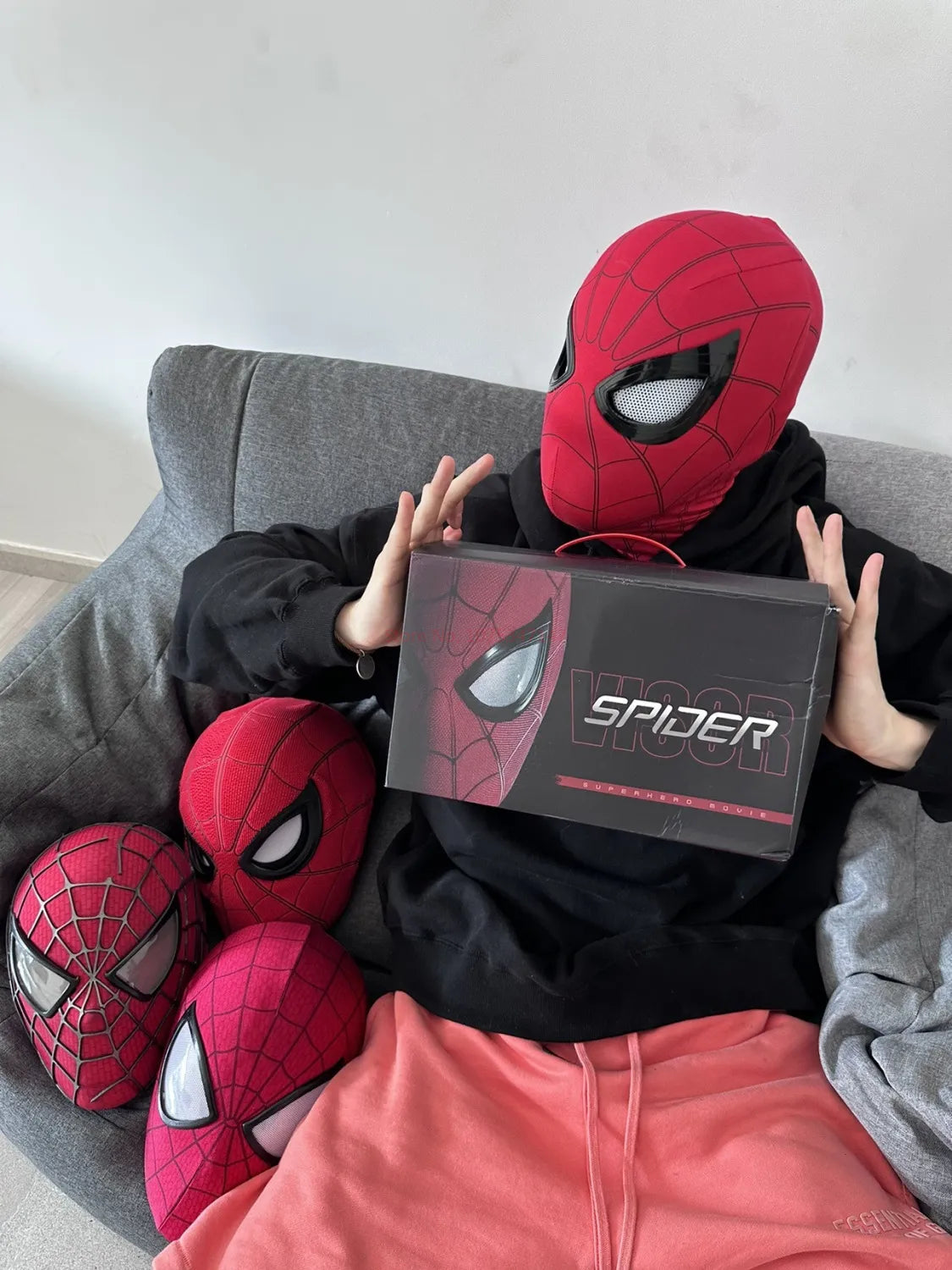 The SpideyFace™ Winking Mask