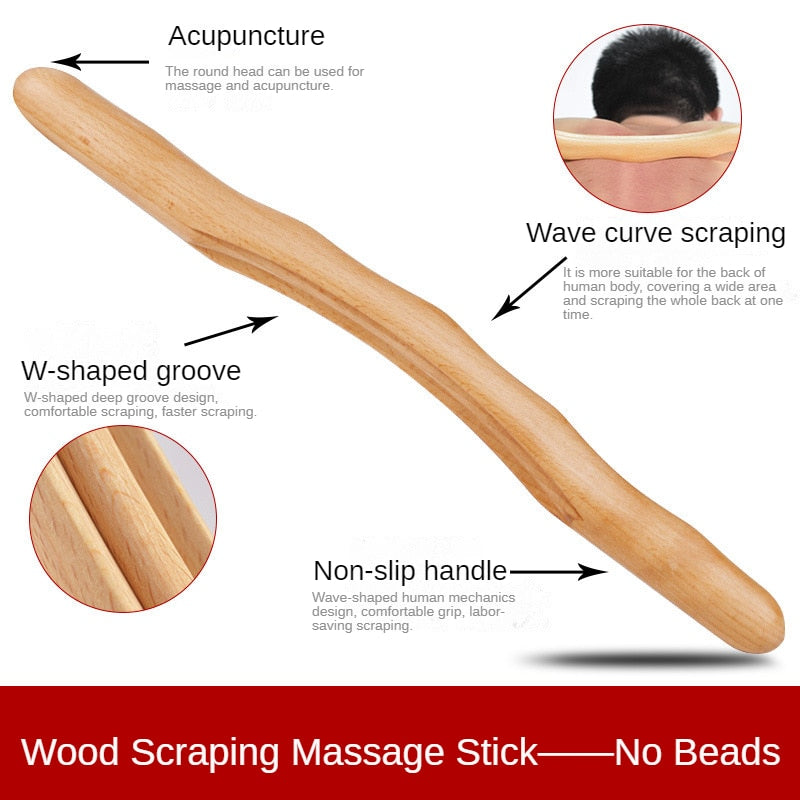 Masajeador de madera