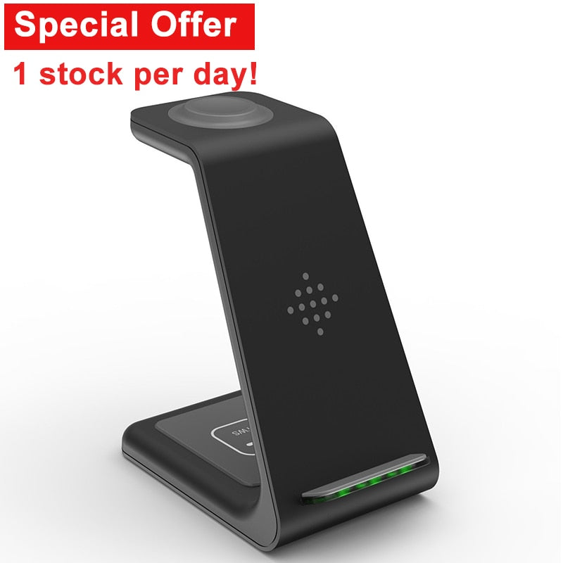 3 in 1 Wireless Charger Stand