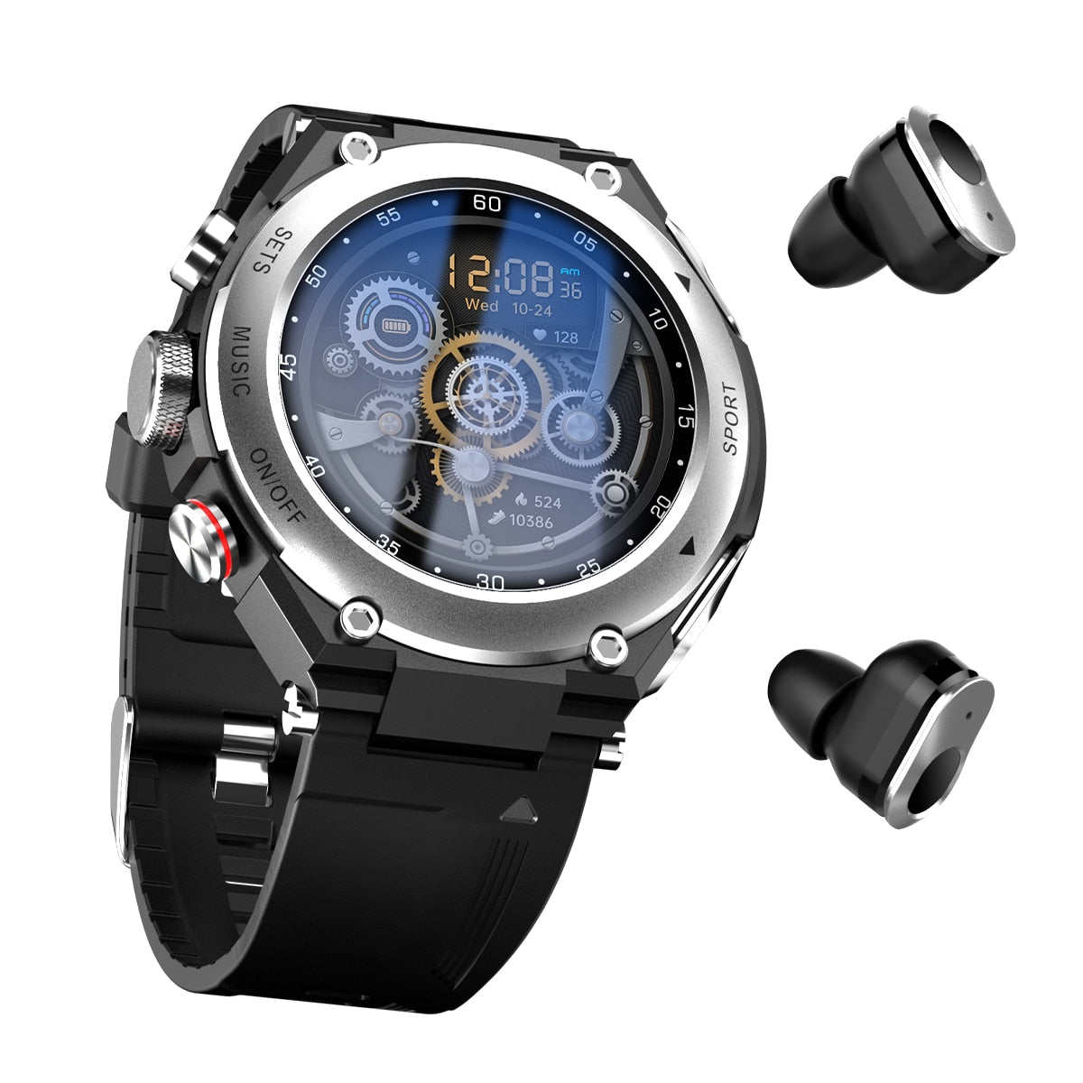 Smart Two-in-one Bluetooth Watch