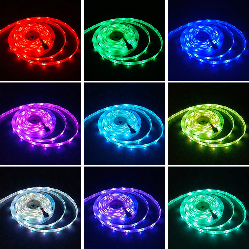 Tira LED RGB inalámbrica