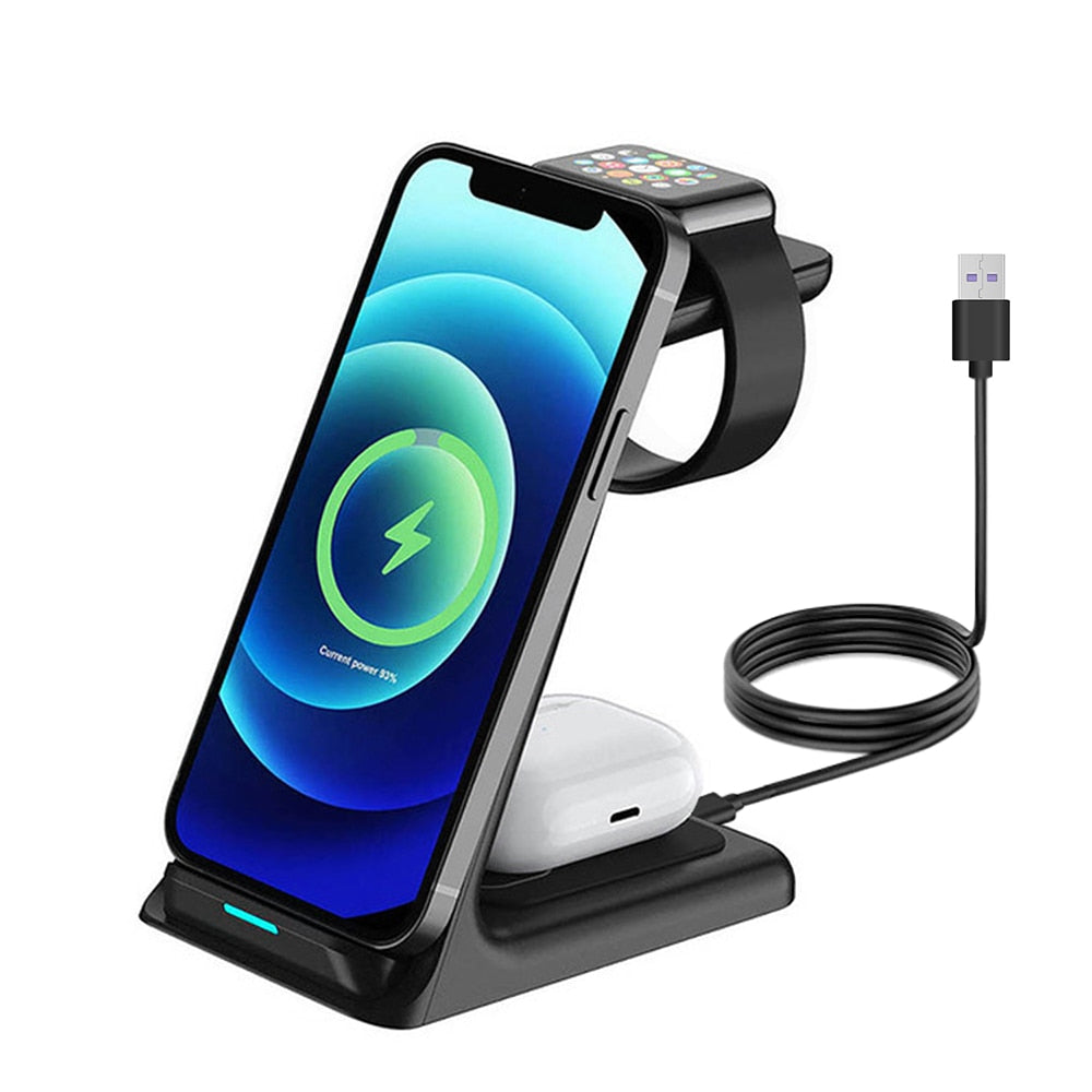3 in 1 Wireless Charger Stand