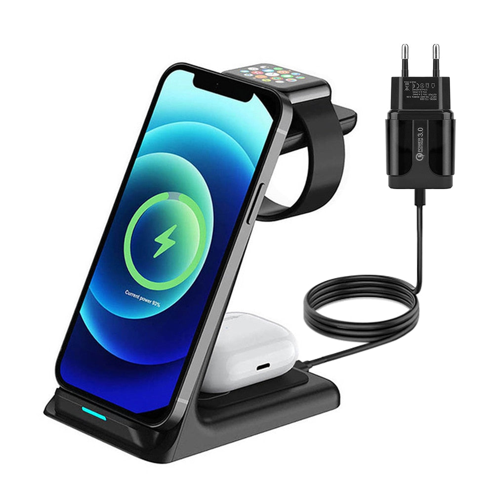 3 in 1 Wireless Charger Stand