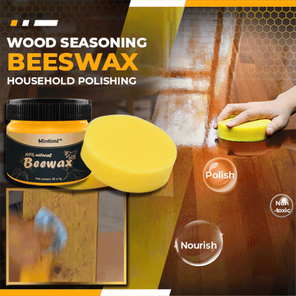 Cera de abejas para madera