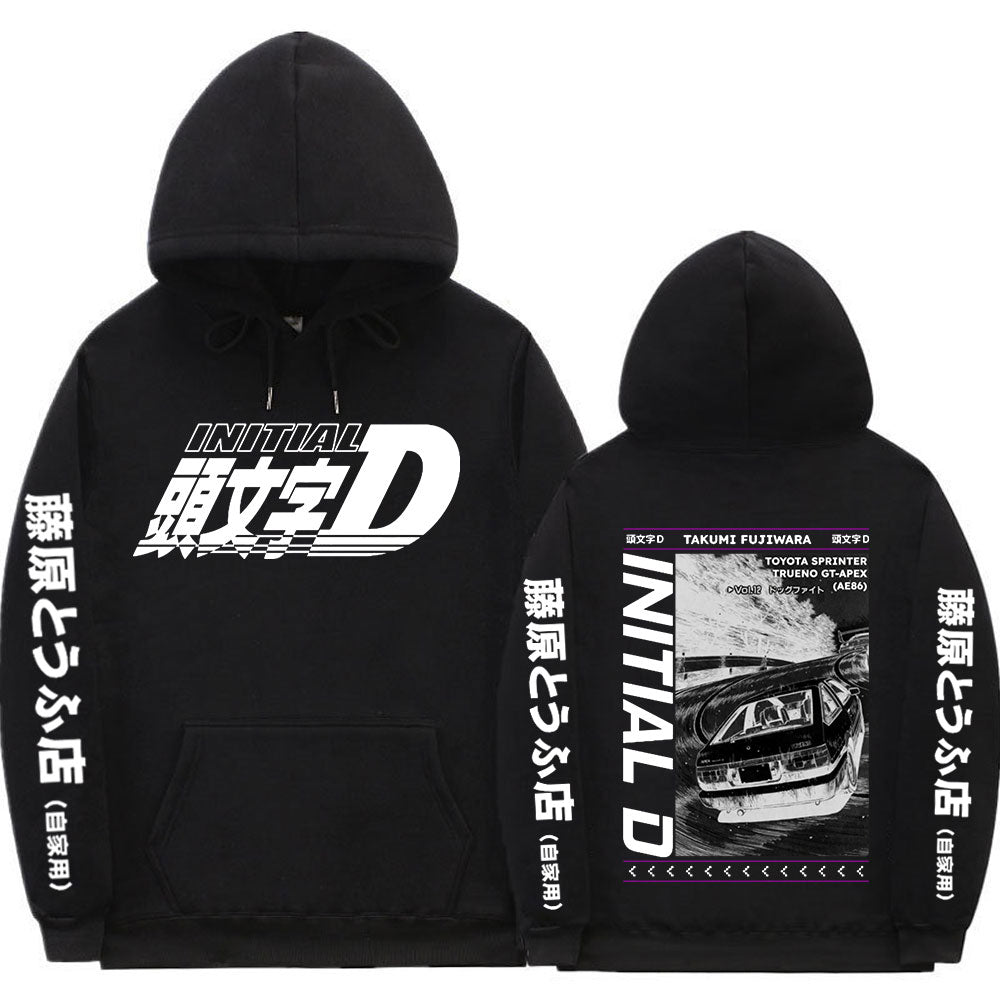 Anime Drift AE86 Initial D | Hoodie