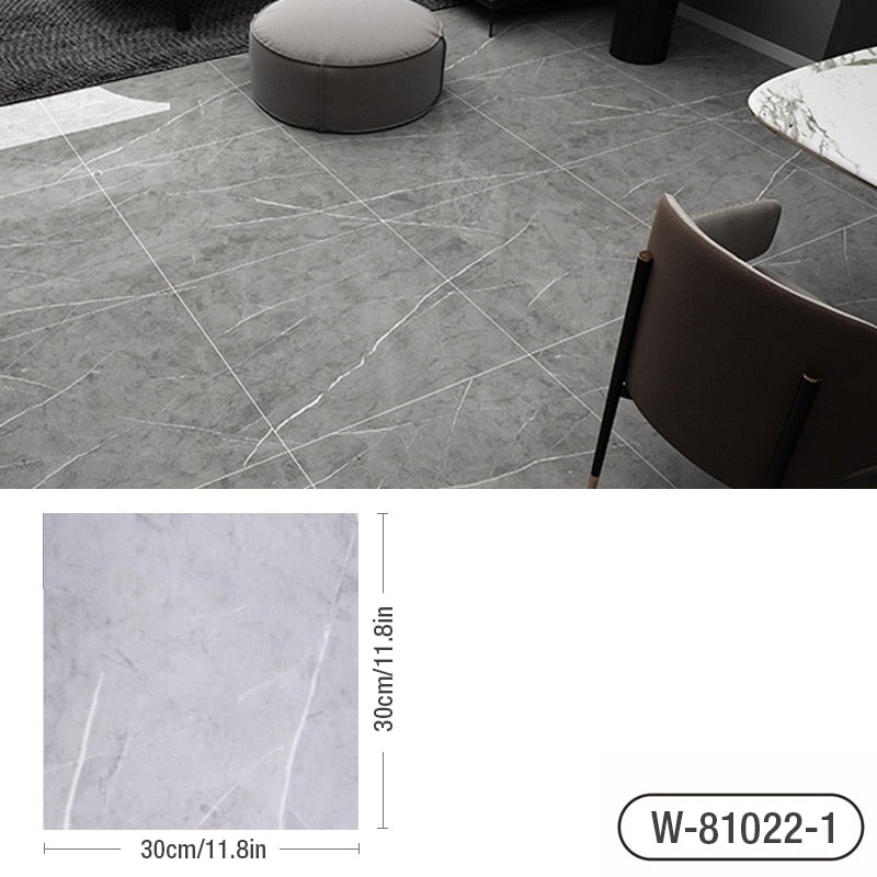 Etiqueta engomada impermeable del azulejo de mármol