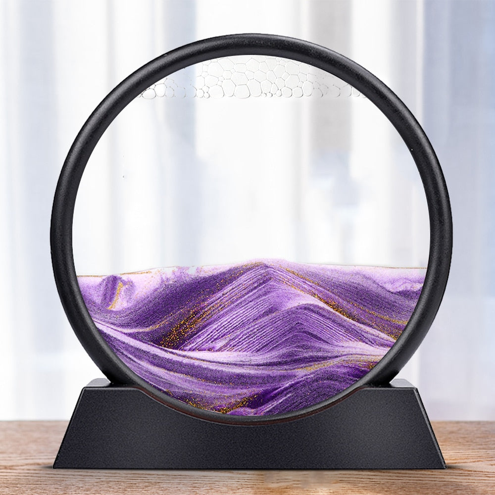 Moving Sand Glass Frame