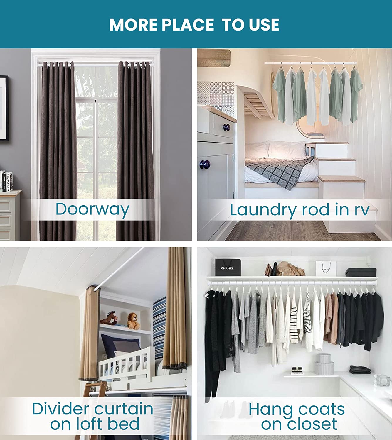 Adjustable Curtain Rod
