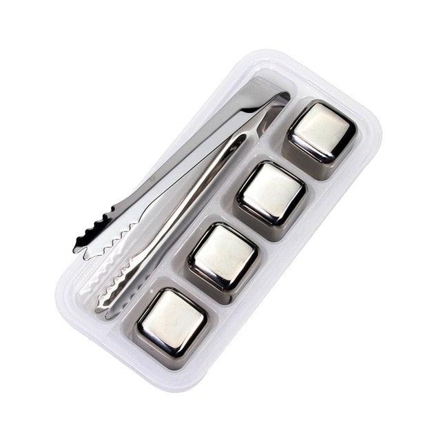 Stainless Steel Ice Cubes - HOW DO I BUY THIS 8 Pack with Tongs
