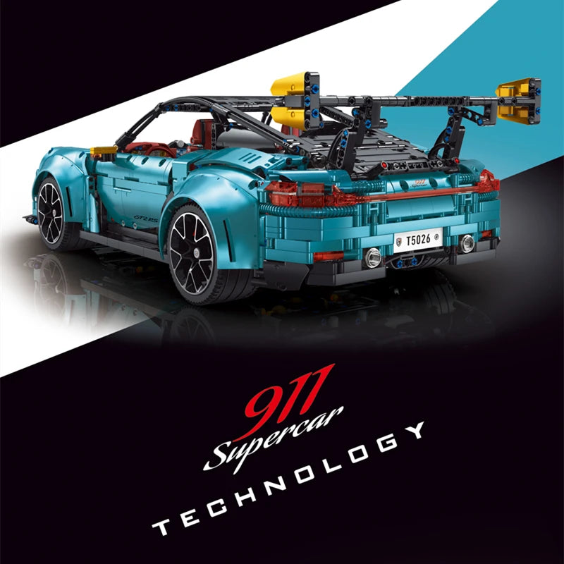 DIY Porsche Scale Car with Engine