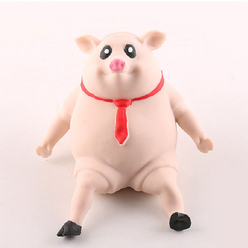 Pink Pig Squeeze Toy