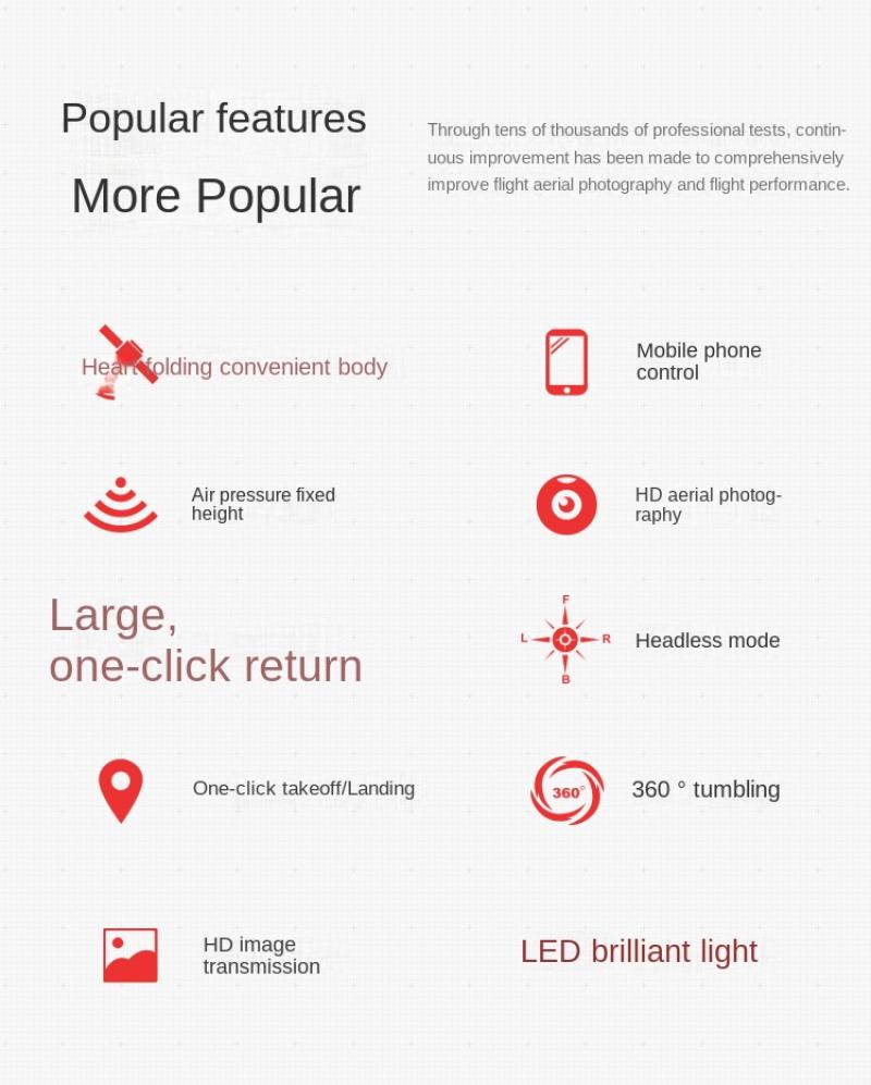 Mini 4K Camera Drones suitcase