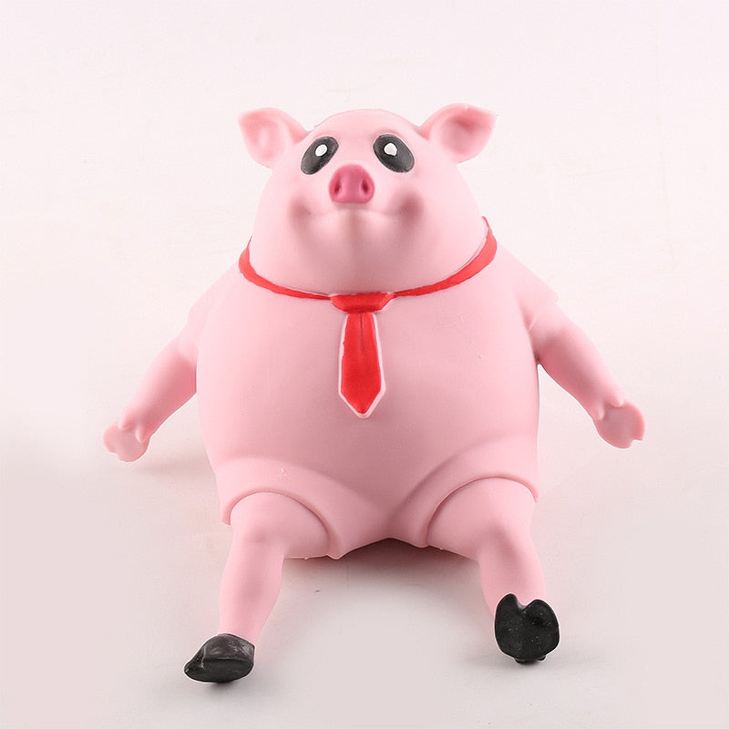 Pink Pig Squeeze Toy