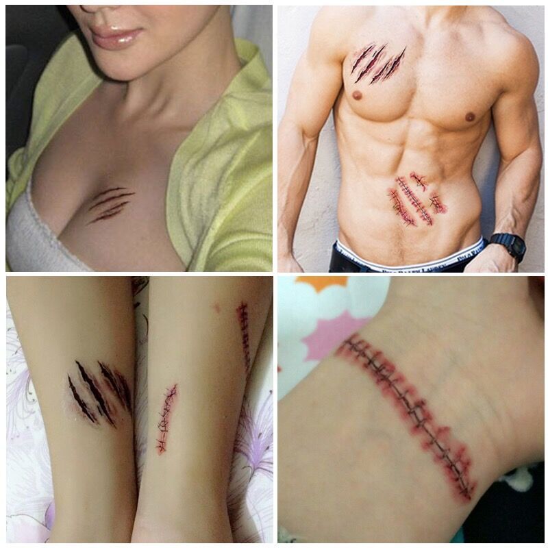 Halloween Tattoo Stickers