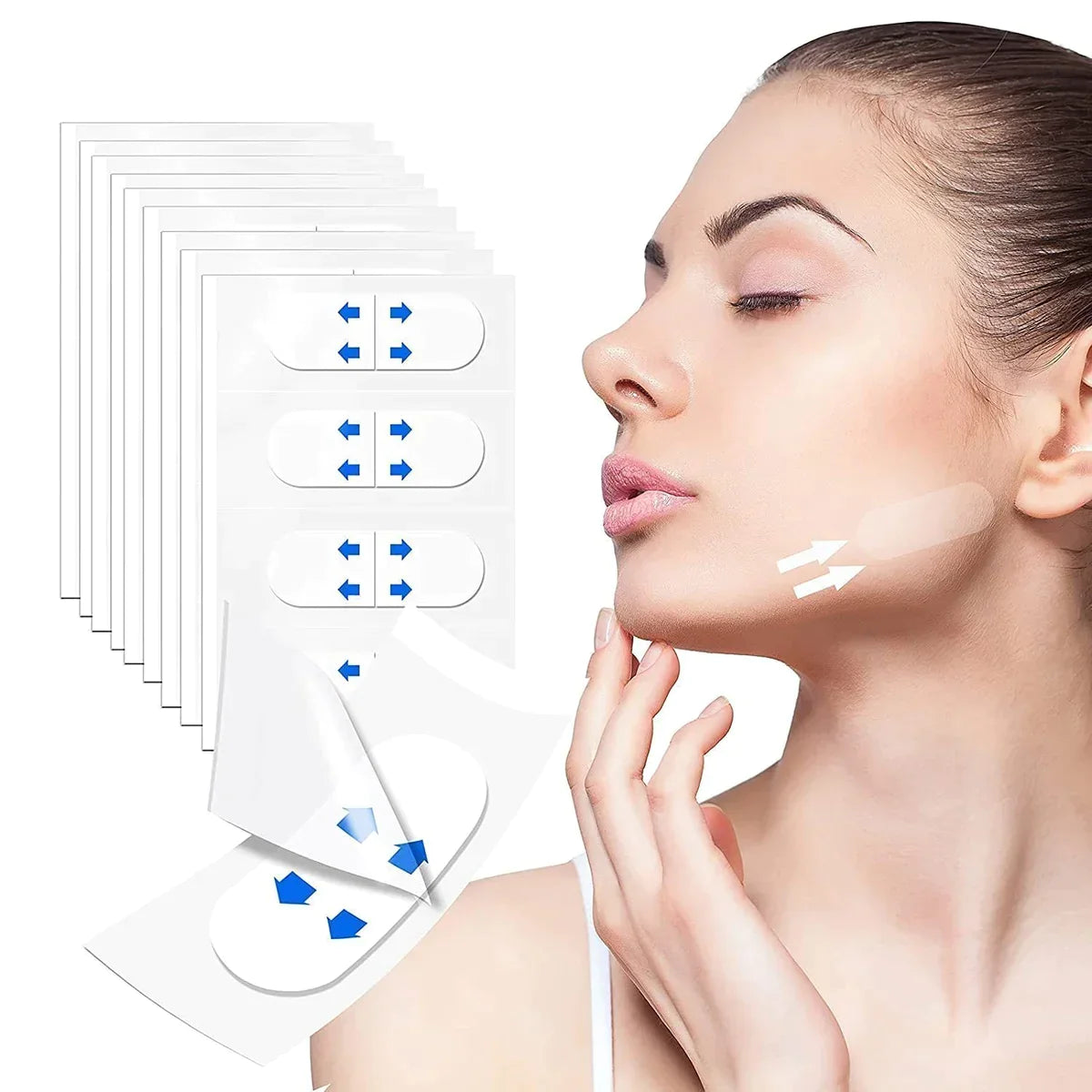 Invisible Face Lifter Tape Has a delicate V face