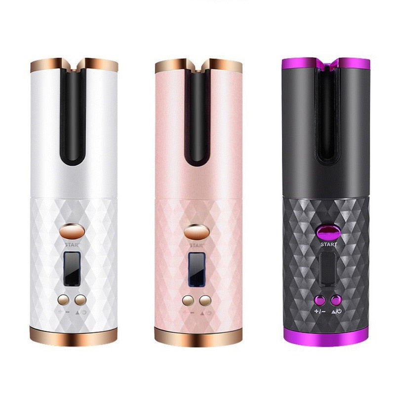 Hair Curler with LCD