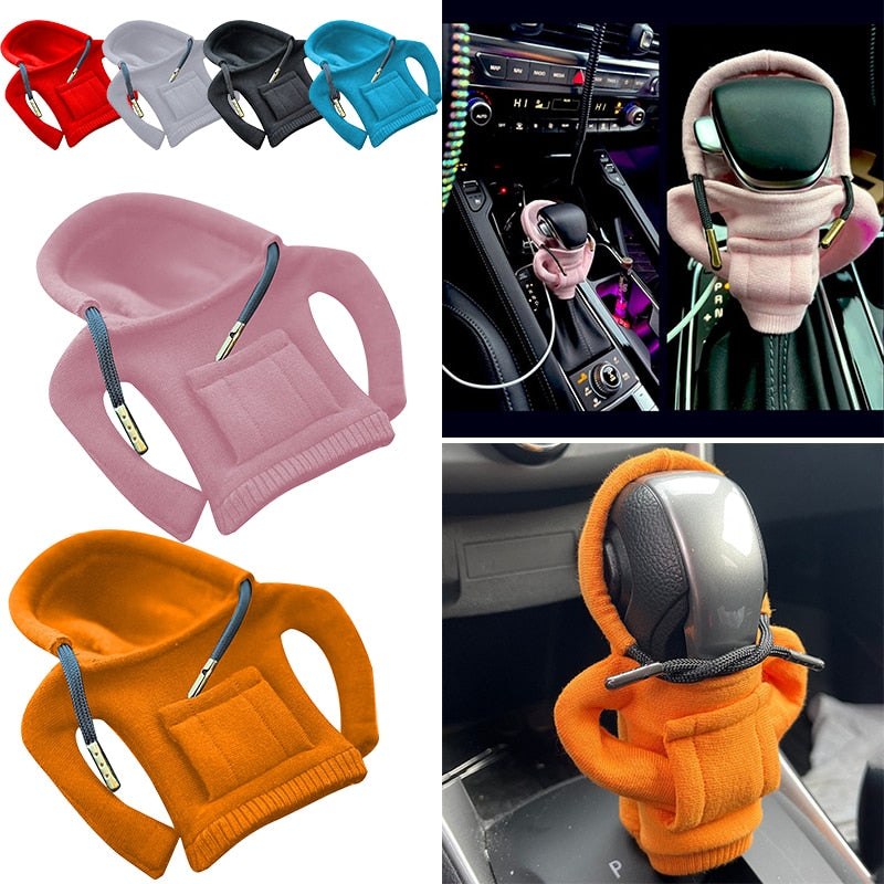 Car Gear Shift Hoodie Cover