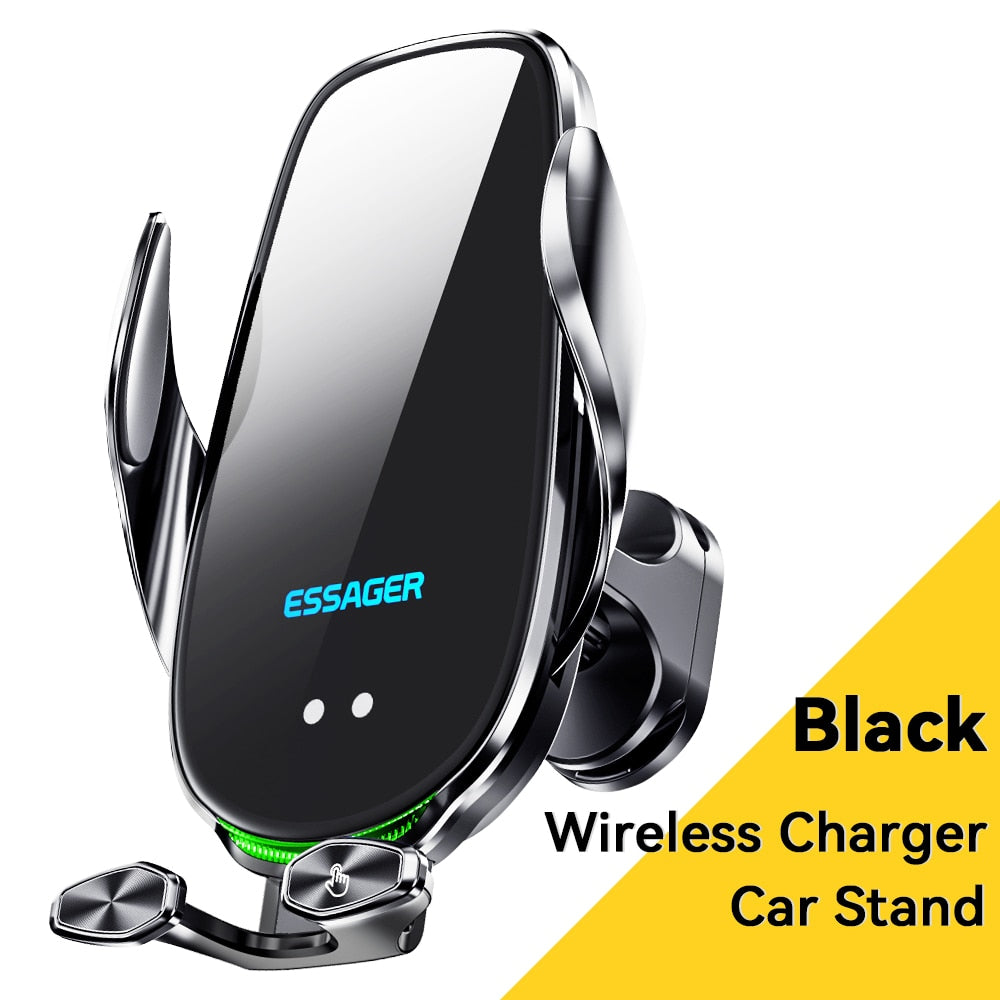 Soporte inalámbrico para teléfono de coche con cargador 