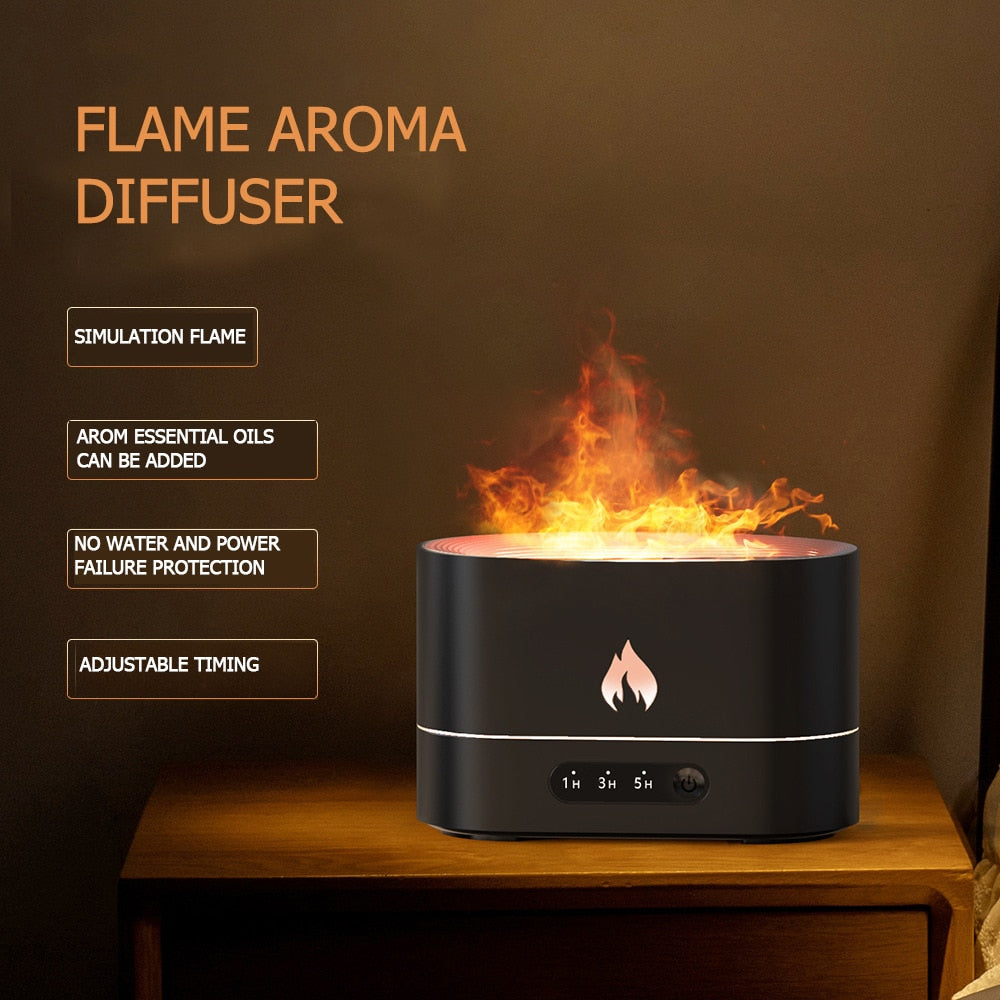 Flame Simulation aroma diffuser