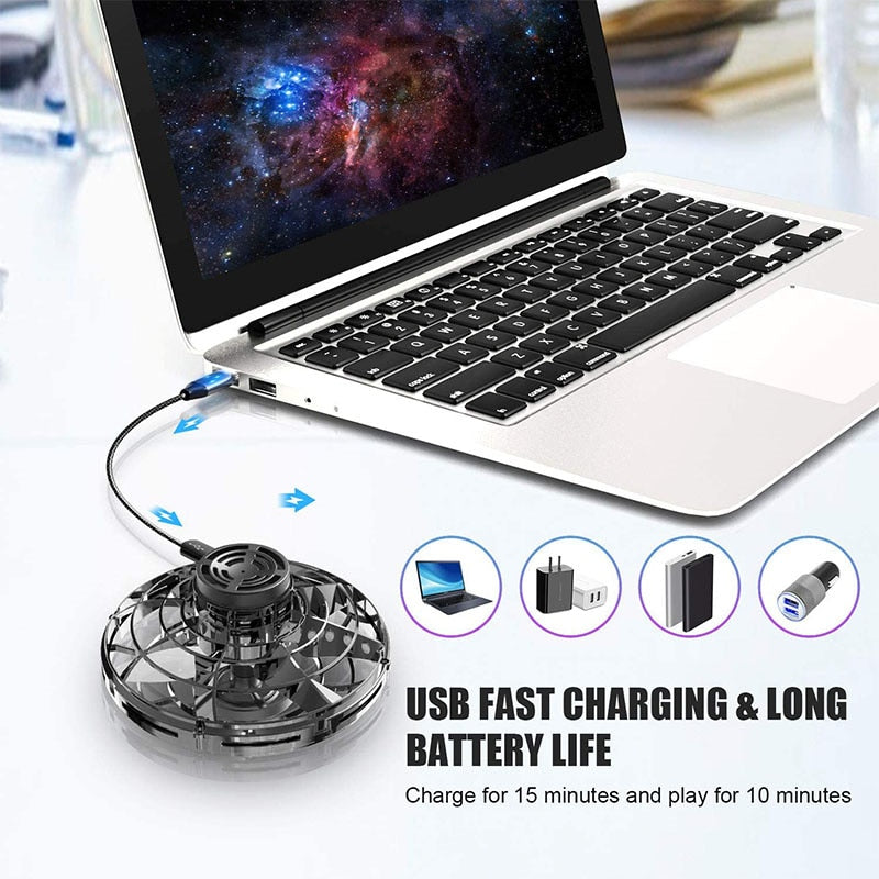 Flying Rotating Drone