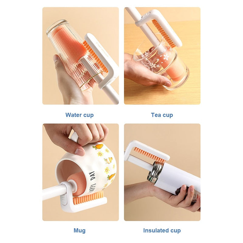 Handheld Brush Sponge