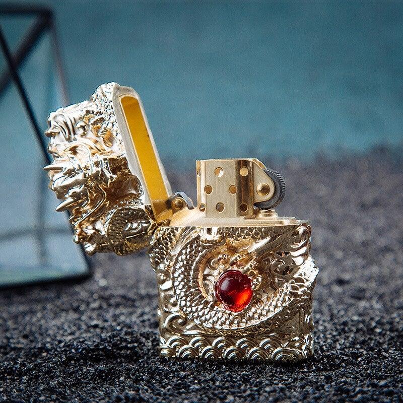 Dragon Carving Lighter - HOW DO I BUY THIS Style F