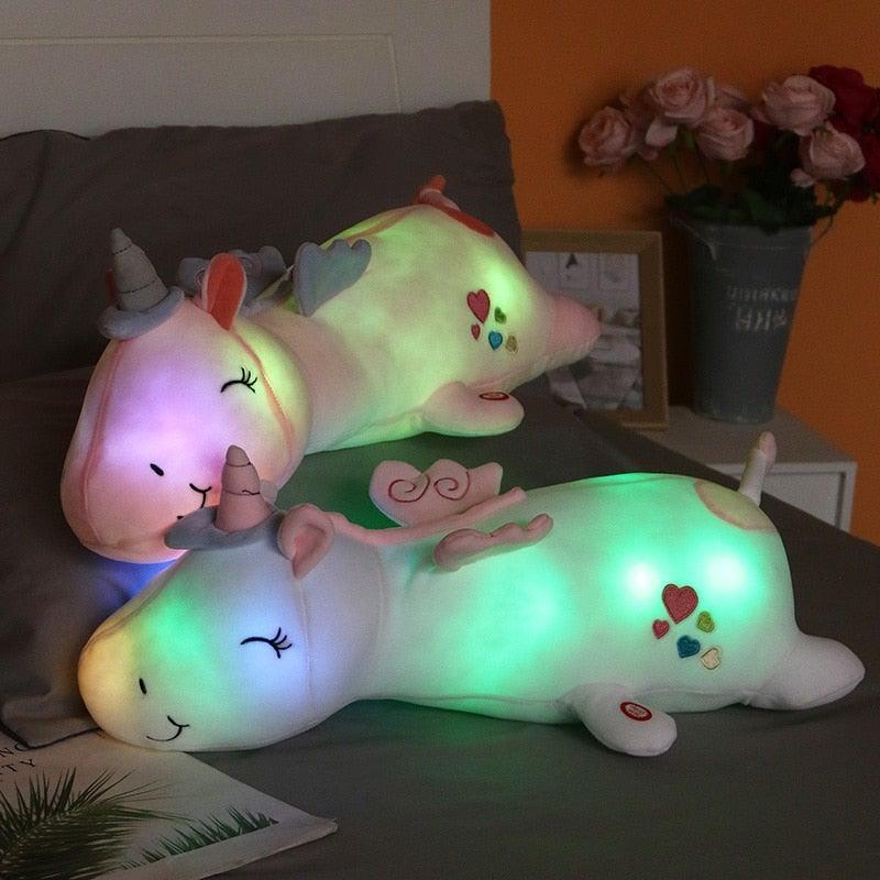 Glowing Light Unicorn - HOW DO I BUY THIS 60CM / Blue