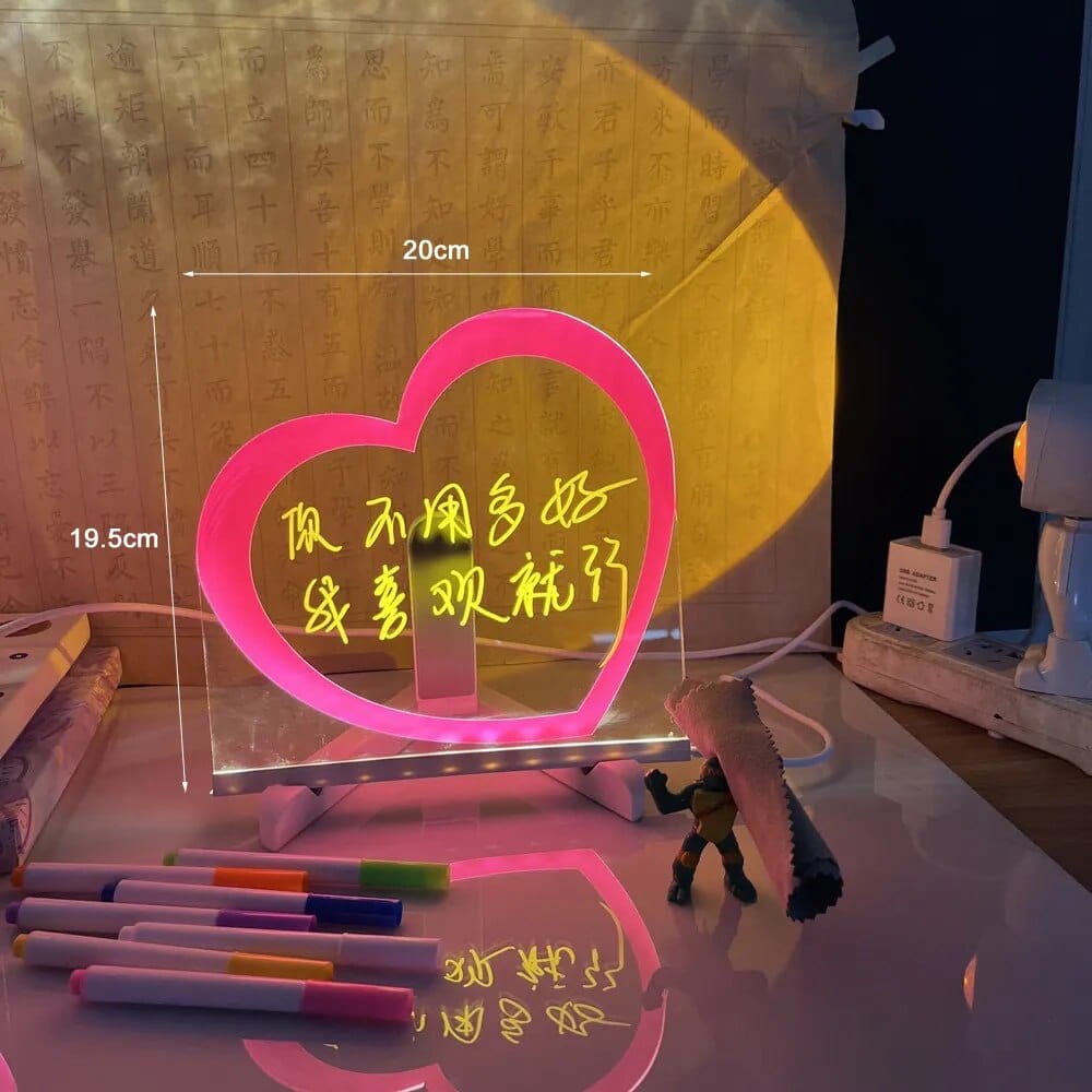 LED Colored Note Board