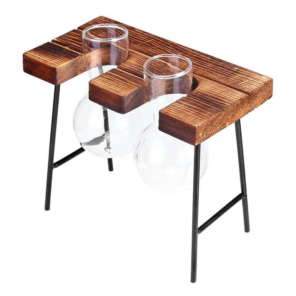 Decoraciones con marco de madera 